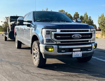   KD Fabworks 20-22 F250/350/450 10&quot; Bumper Bracket (TR-0053)
