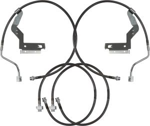 Carli 2023+ Ford Braided Brake Lines 5.5 Lift (CS-FORDBBL-55-23)