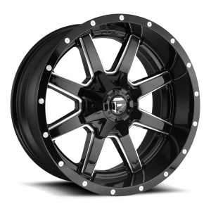 Fuel Wheels Maverick Black & Milled (D610)