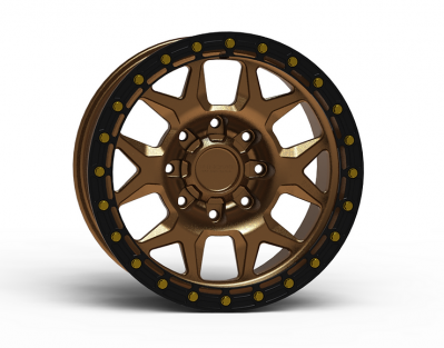 INNOV8 G700 Simulated Beadlock Wheel 17x8.5 (G700SBL)