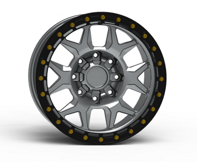 INNOV8 G700 Simulated Beadlock Wheel 17x8.5 (G700SBL)
