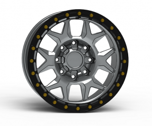 INNOV8 G700 Simulated Beadlock Wheel 17x8.5 (G700SBL)