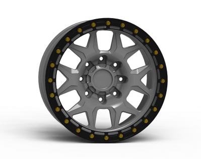 INNOV8 G700 Simulated Beadlock Wheel 17x8.5 (G700SBL)
