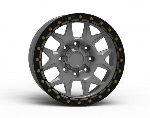 INNOV8 G700 Simulated Beadlock Wheel 17x8.5 (G700SBL)