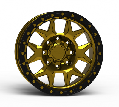 INNOV8 G700 Simulated Beadlock Wheel 17x8.5 (G700SBL)