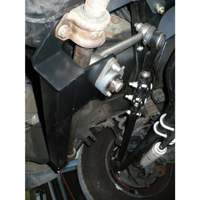 Synergy Steering Box Brace installed