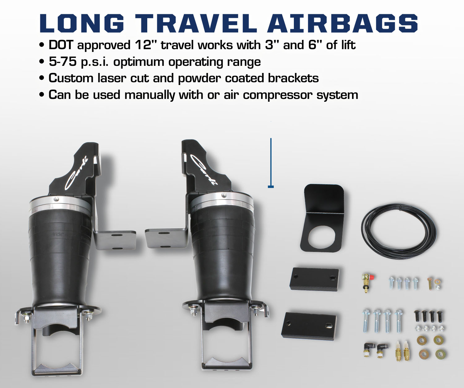 Carli long travel airbags ford #7