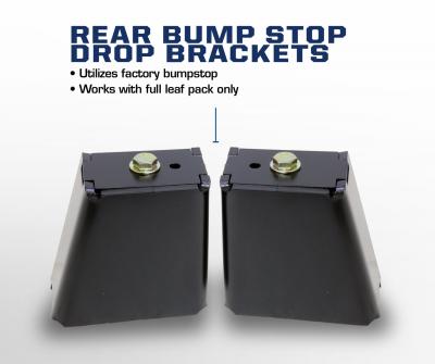 Carli Ford Full Spring Pack rear bump stop drop brackets