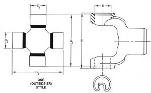 Spicer 5-3206X U Joint