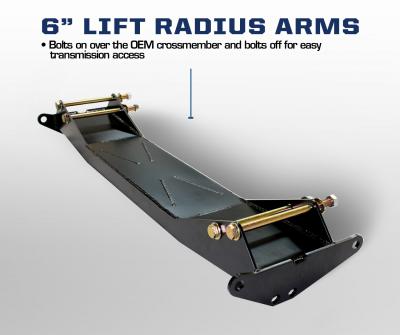 Carli 6 Radius Arm System