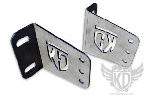 KD Fabworks 40 Straight Bumper Brackets 2011+ Ford